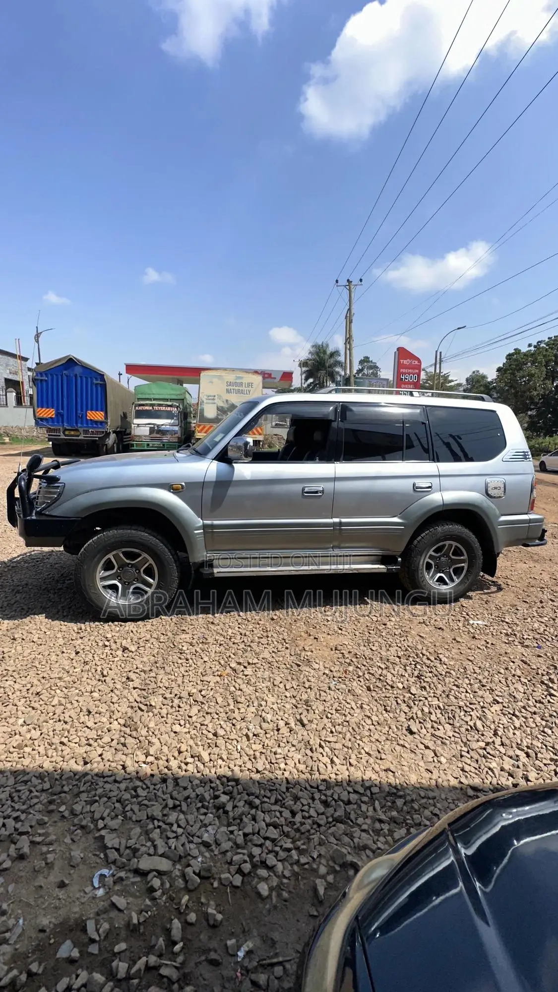 Toyota Land Cruiser Prado 1998 Silver