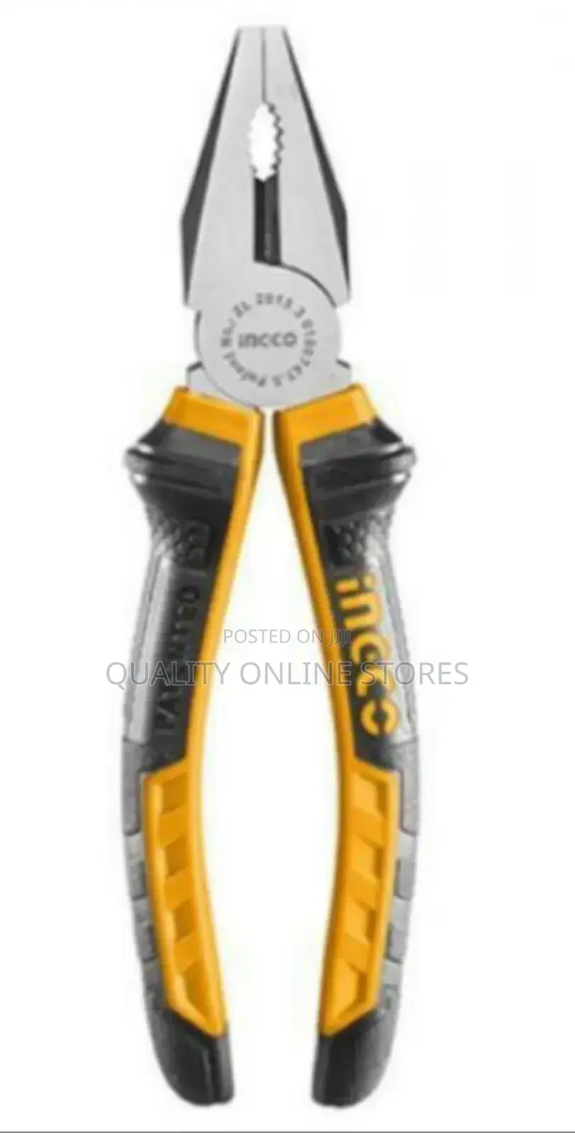 Ingco Combination Pliers_ Yellow