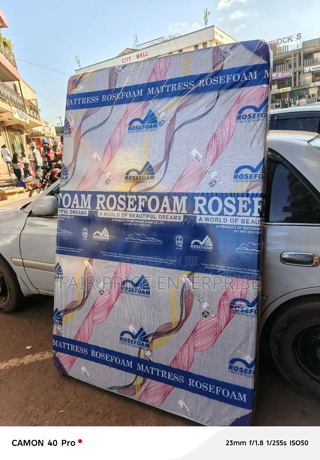 Rose Foam Mattresses 5x6 By6 Inches Sealed Cover Highest Quality