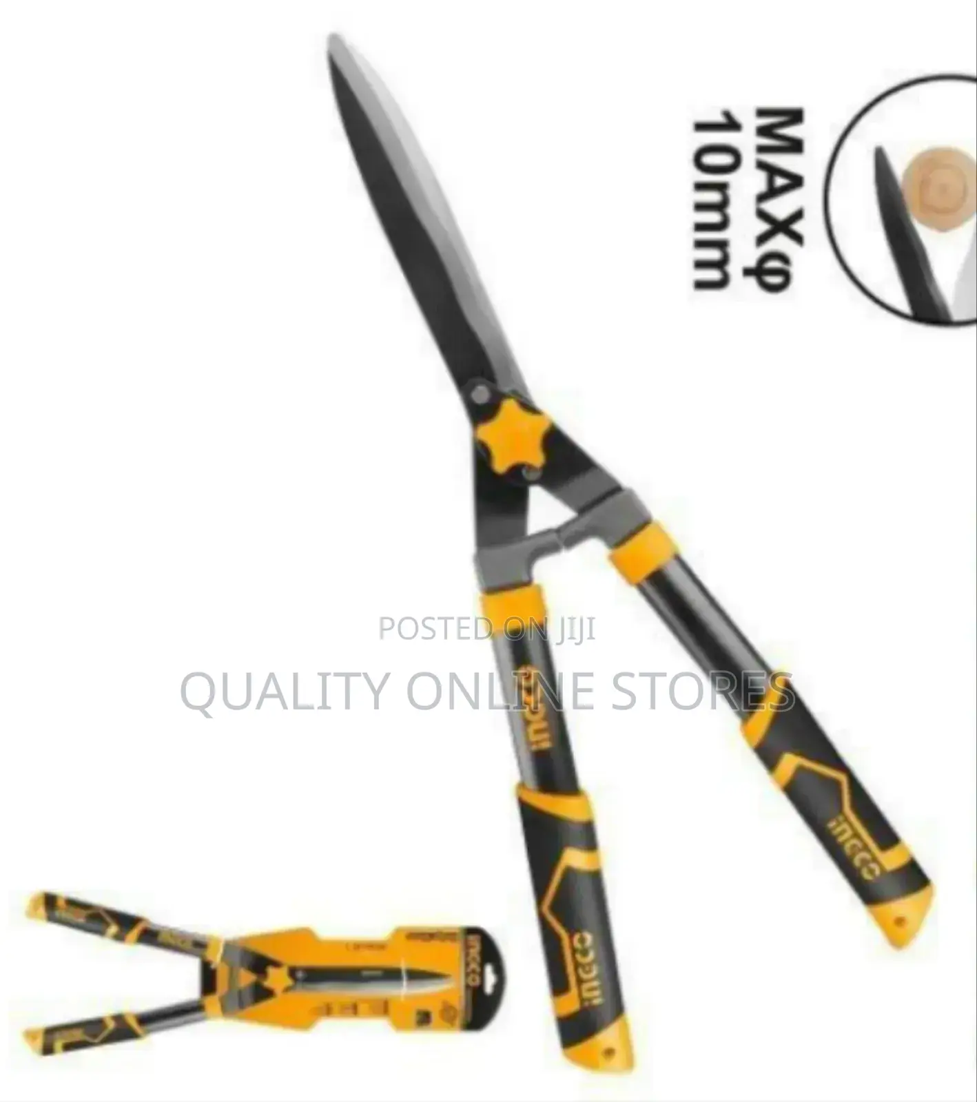 Ingco Hedge Shear - Orange /