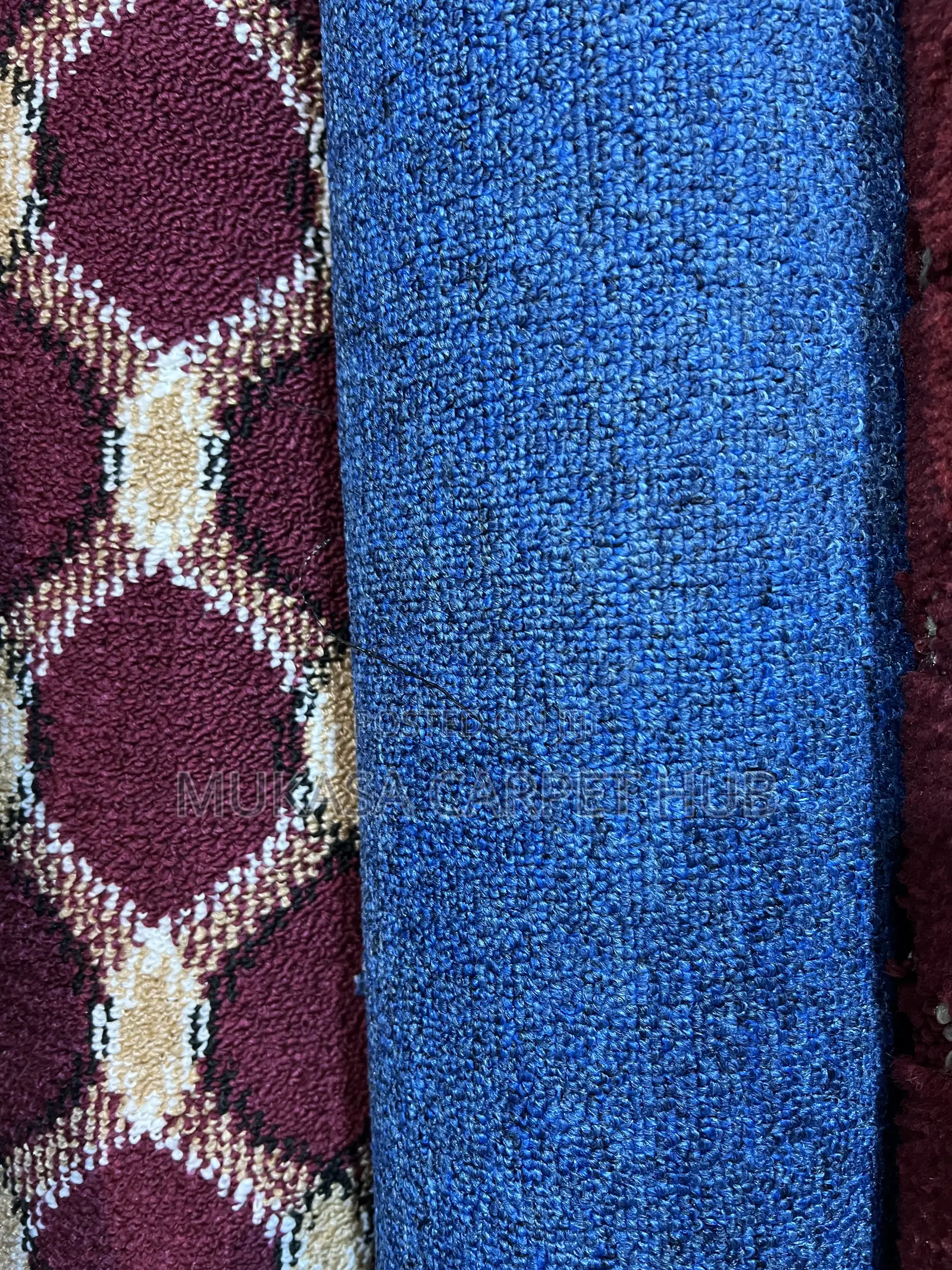 Checked Woolen Designs Carpets