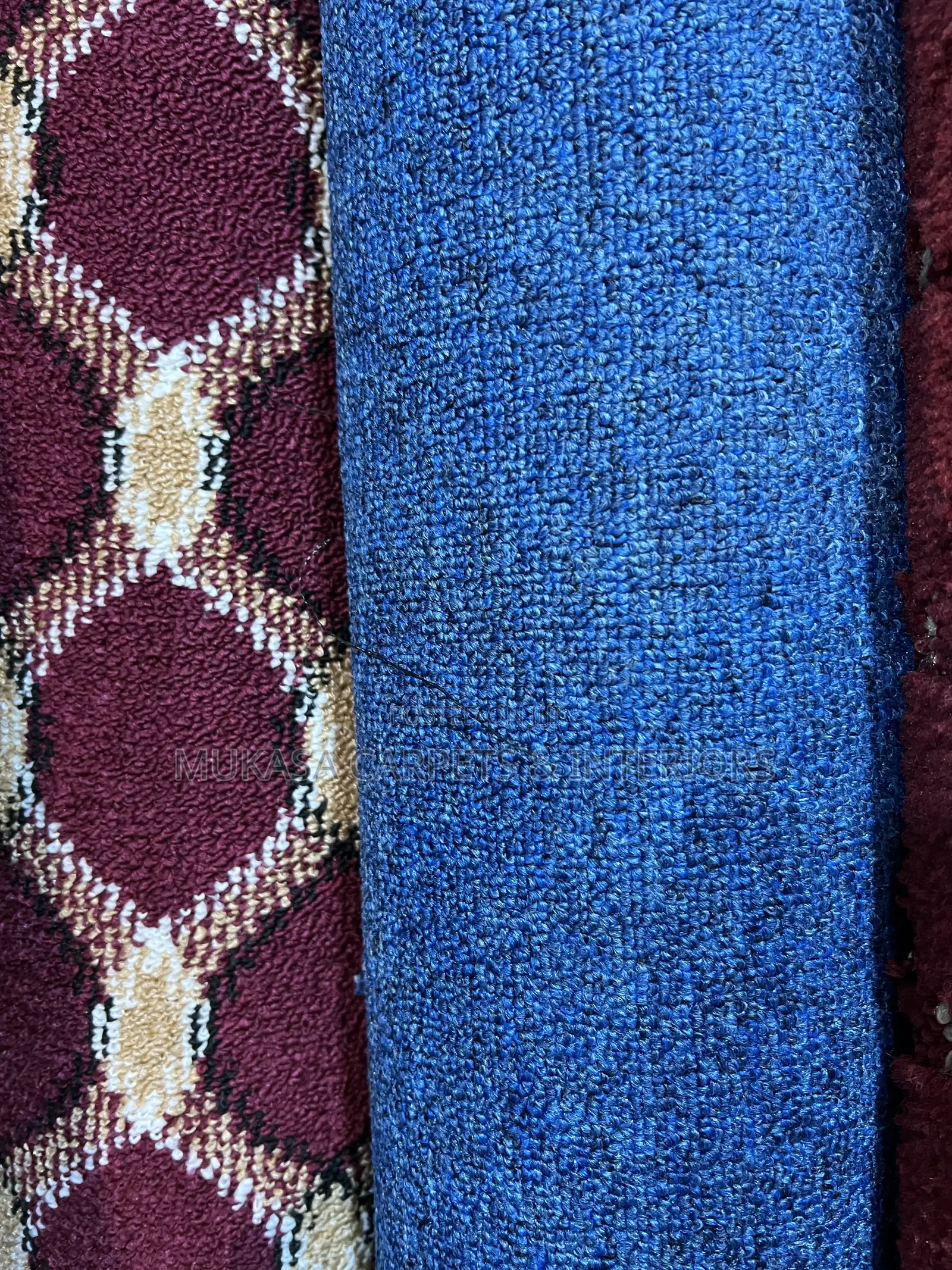 Checked Woolen Designs Carpets