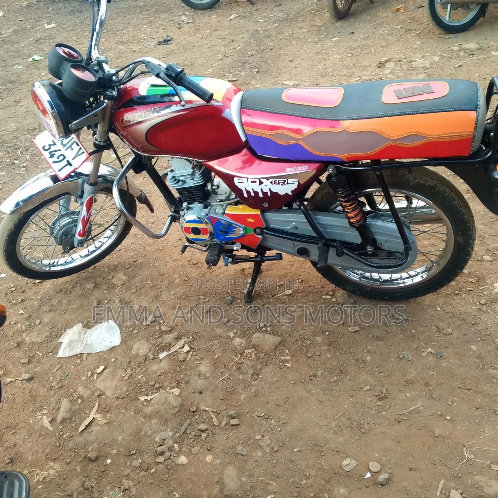 Bajaj Boxer 2023 Red