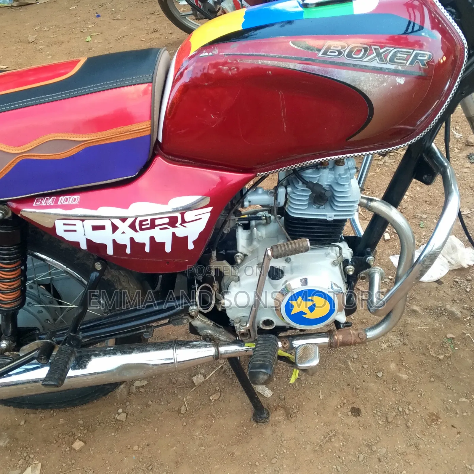 Bajaj Boxer 2023 Red