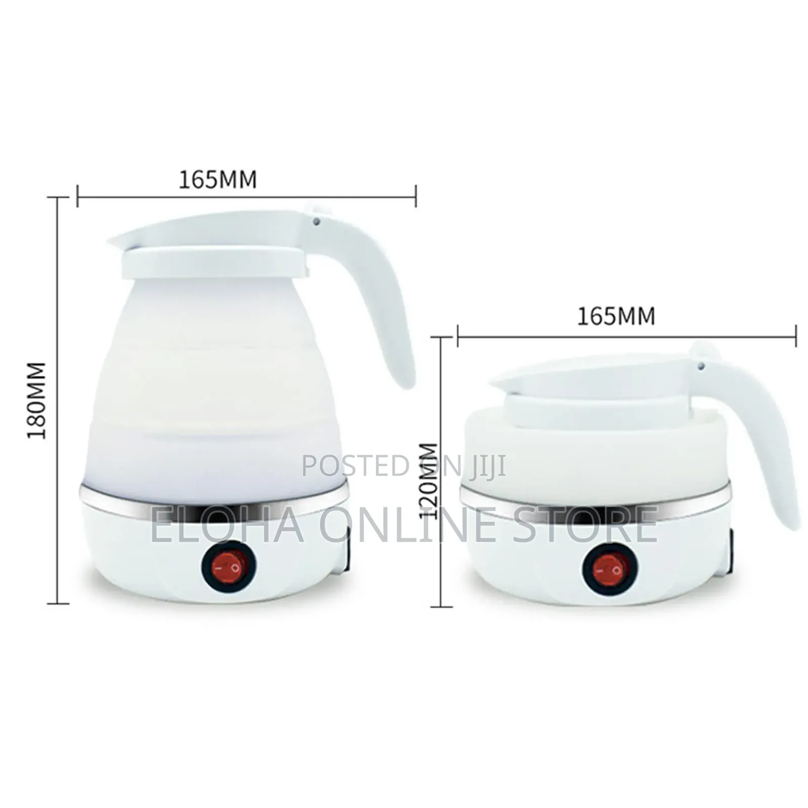 Silicon Foldable Electric Travel Kettle