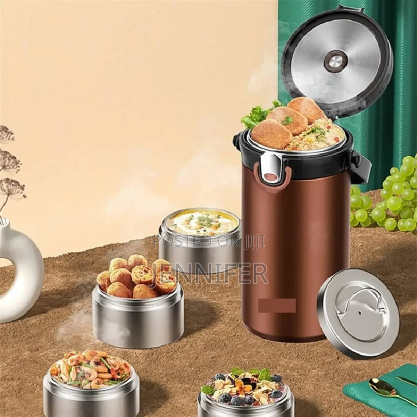 3litres Multi Compartment Lunch Box
