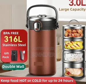 3litres Multi Compartment Lunch Box