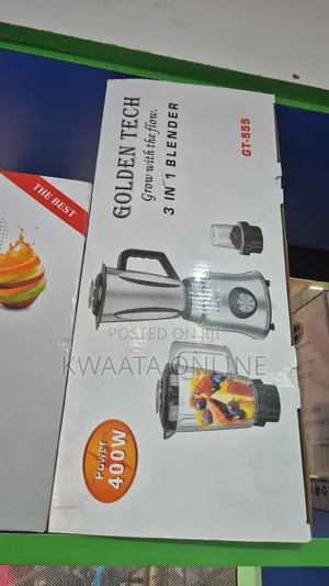 1.5l Golden Tech 3-in-1 Heavy Duty Commercial Blender – 400w