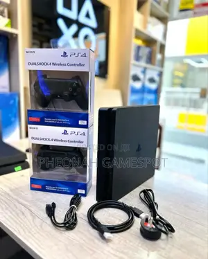 Brand New Playstation 4 Slim: Your Ultimate Gaming Setup! Chipped,