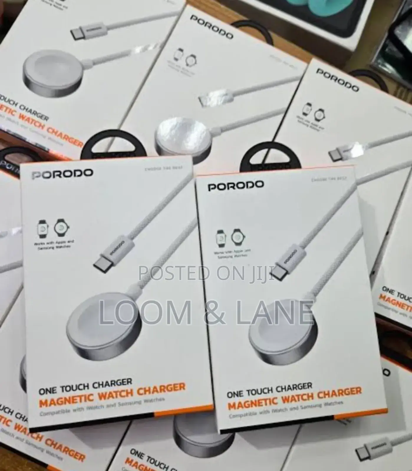 Porodo Universal One Touch Magnetic Watch Charger