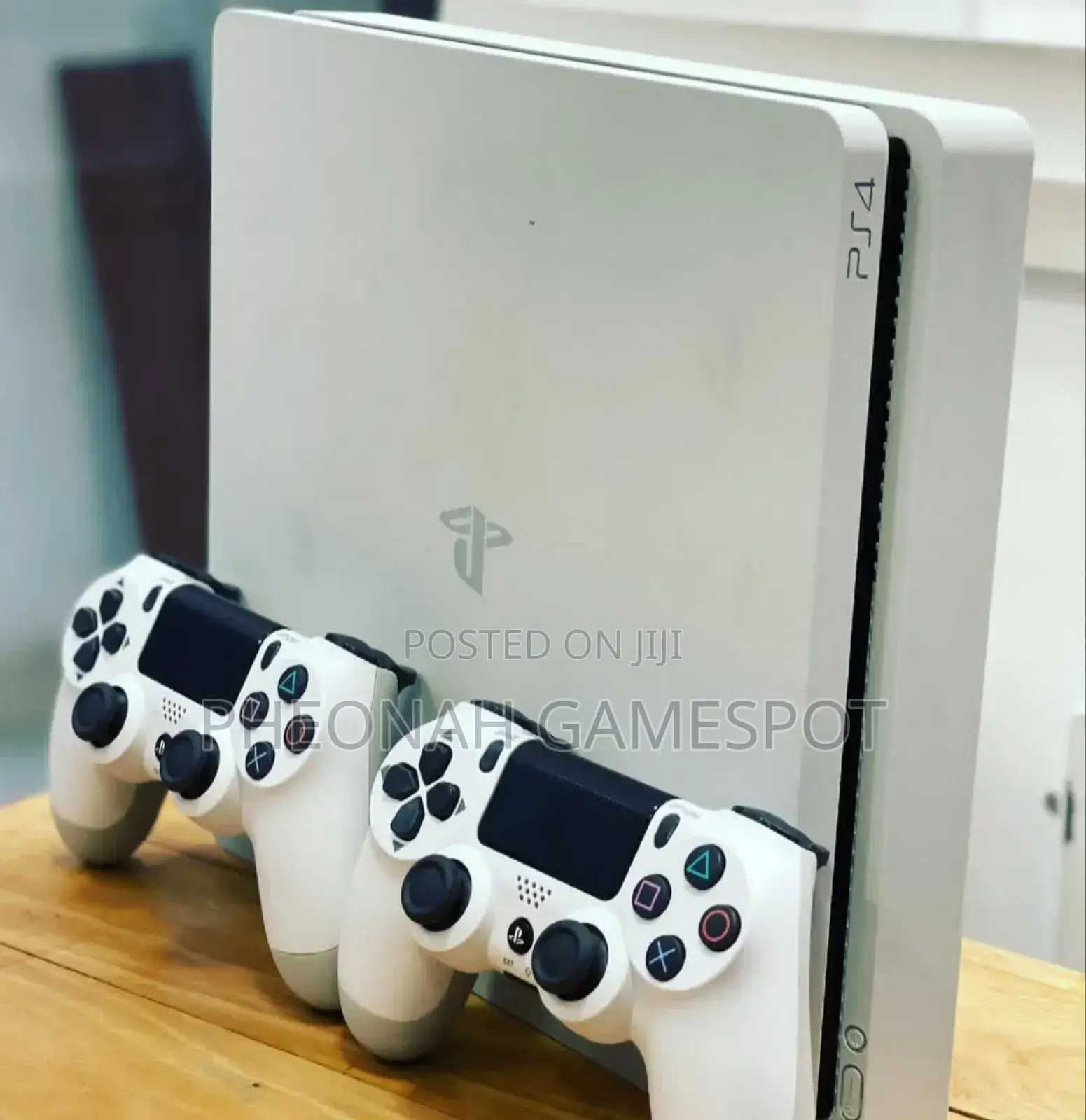 Ps4 Slim Console With 2 Controllers 10+ Games