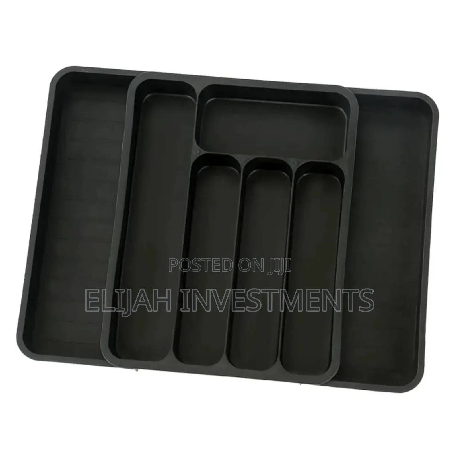 Space Saving Adjustable Kitchen Silverware Drawer Organiser