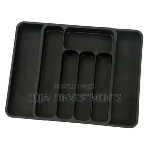 Space Saving Adjustable Kitchen Silverware Drawer Organiser