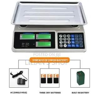Good 40kg Rechargeable Price Computing Scale