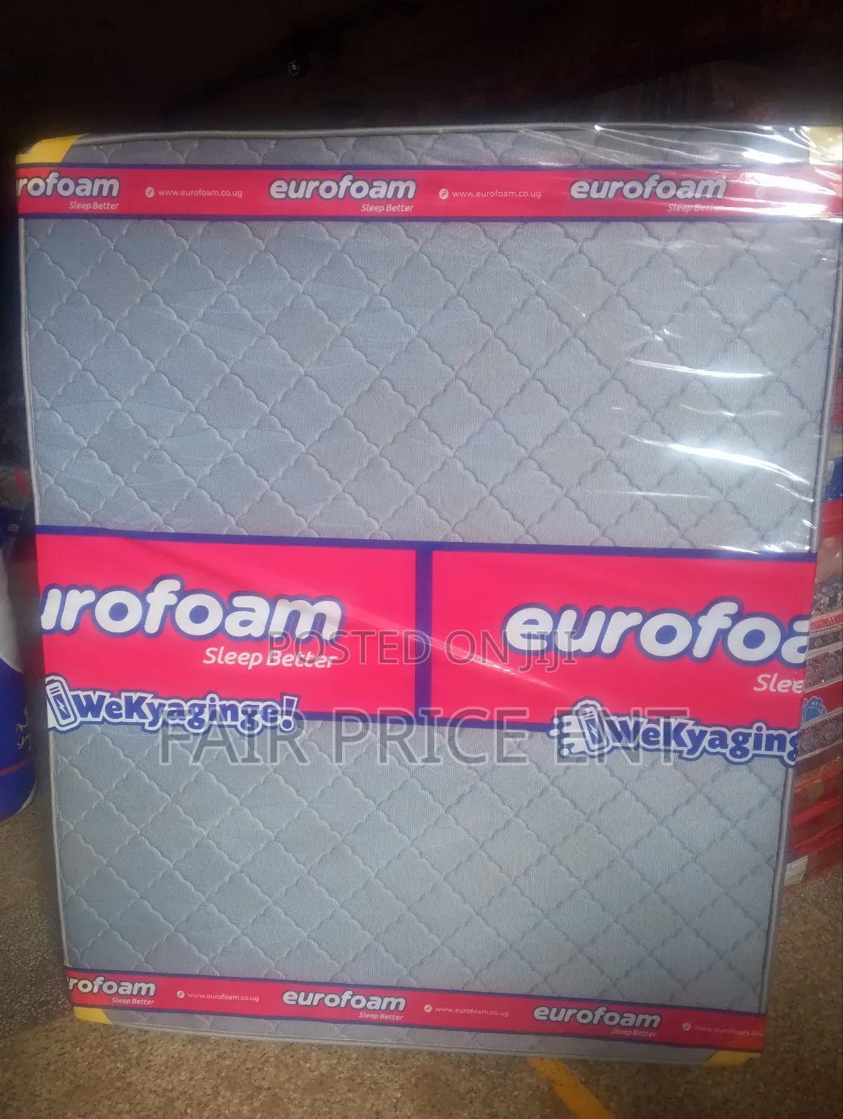 Eurofoam Premium High Density. 5*6*6inches.( Gray)