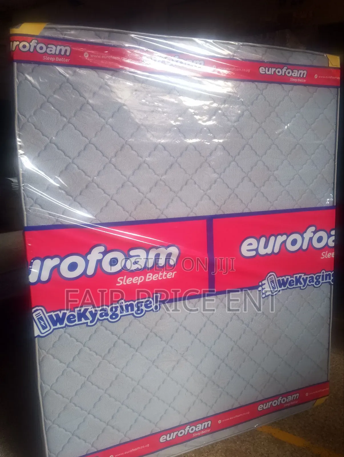 Eurofoam Mattress Premium High Density. 6*6*6inches( Gray)