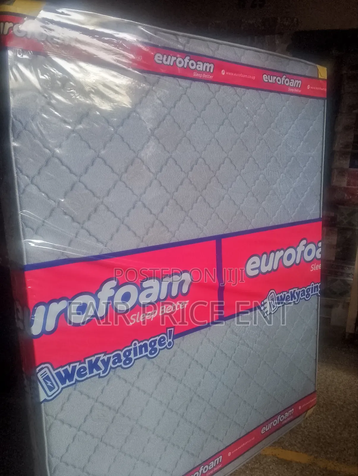 Eurofoam Mattress Premium High Density. 6*6*6inches( Gray)