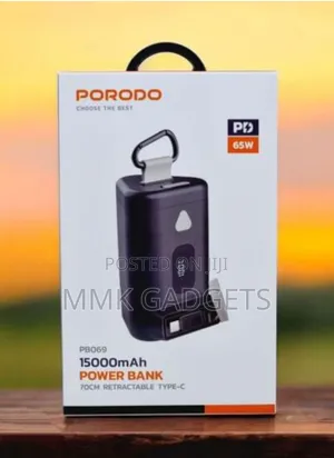 Porodo 15000mah 65w Pb069