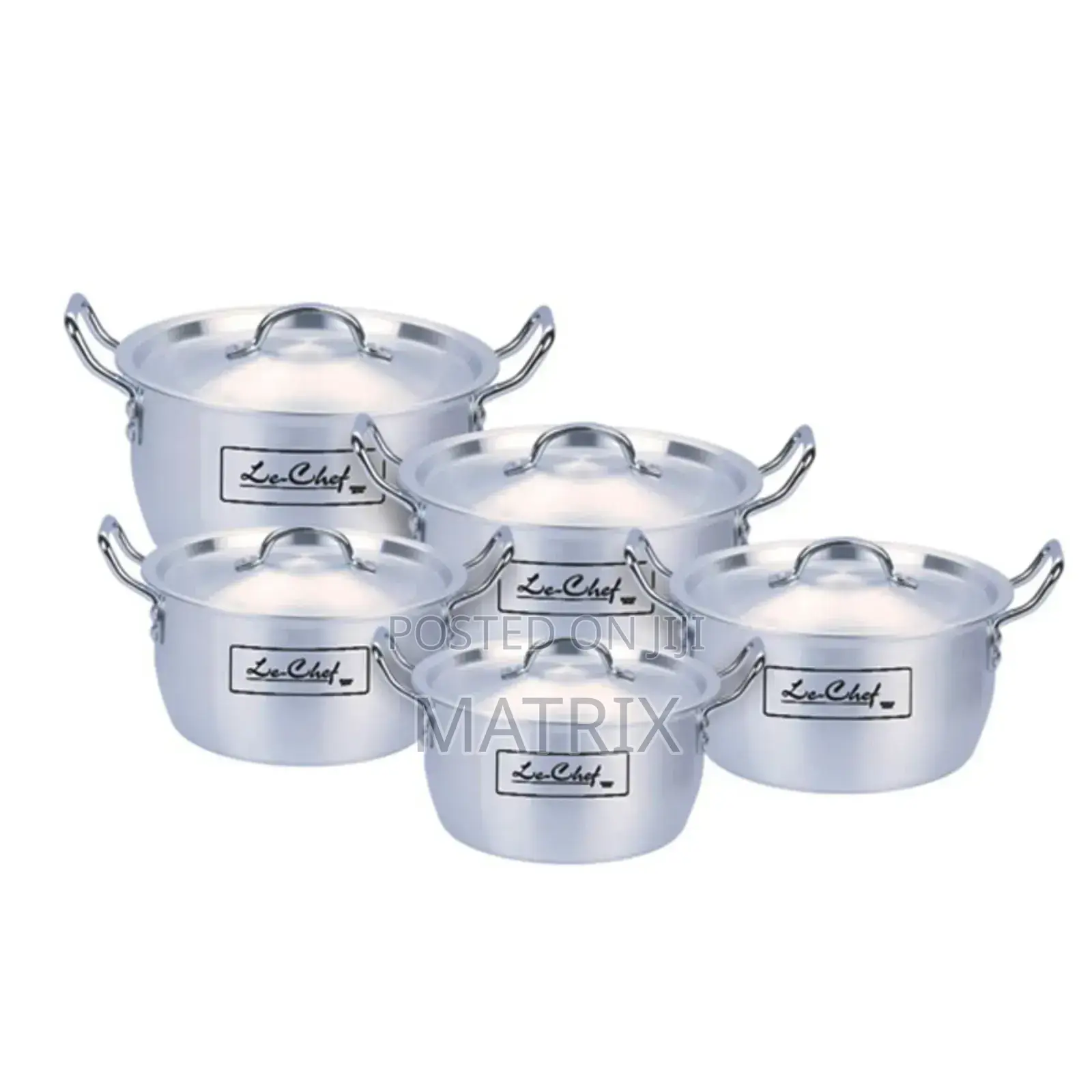 5-Piece Le Chef Cookware Set