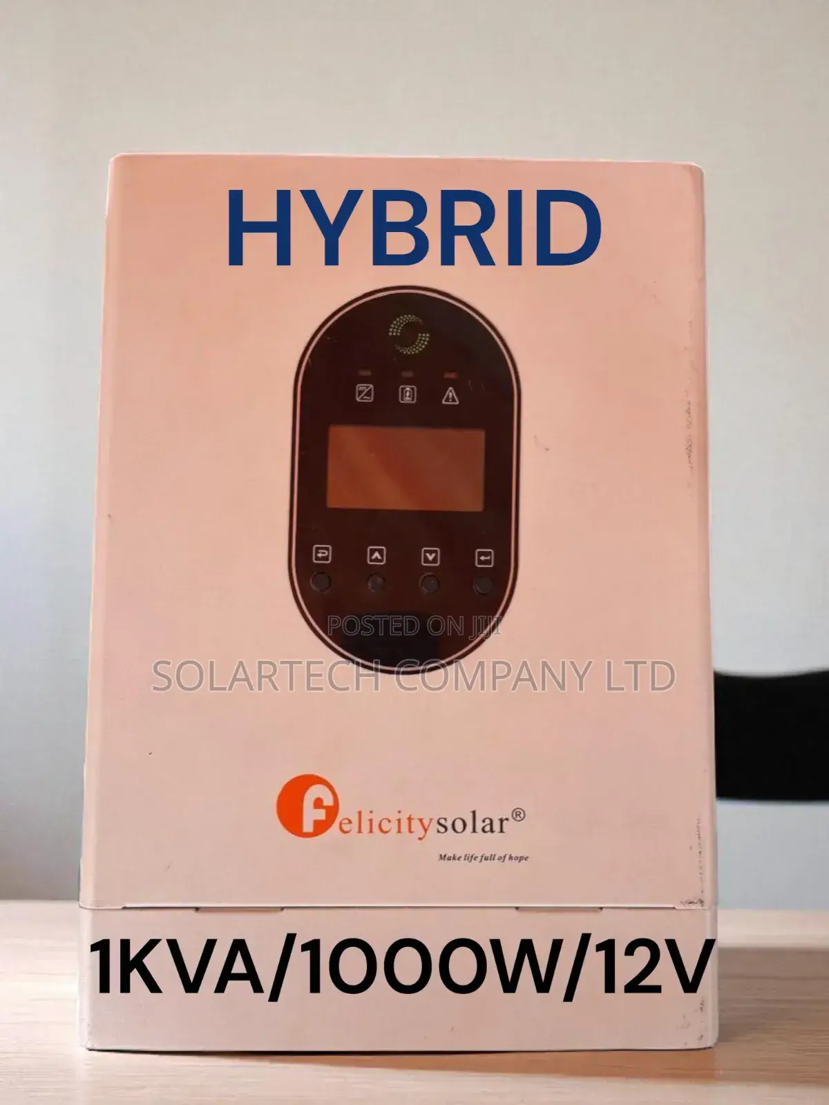 Felicity 1kva Solar Hybrid Inverter, Wifi, 12v, 60a MPPT Built-In