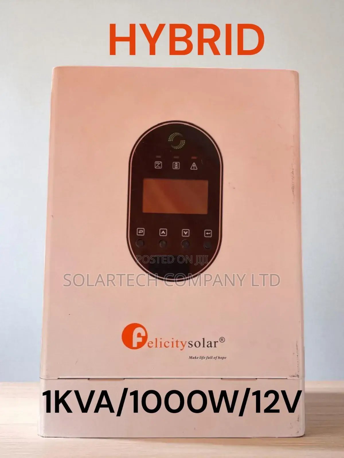 Felicity 1000w 12v Hybrid Inverter With Pv Input 15–80v, Wifi