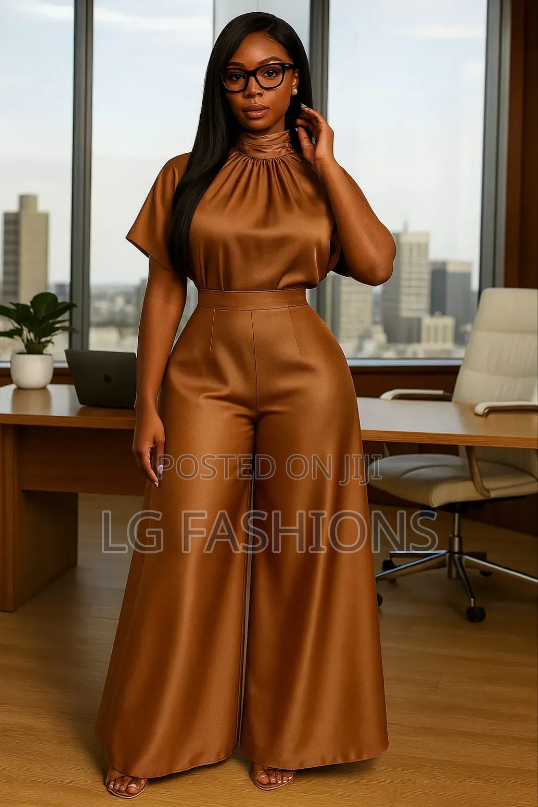 Satin Jam Suit for Ladies
