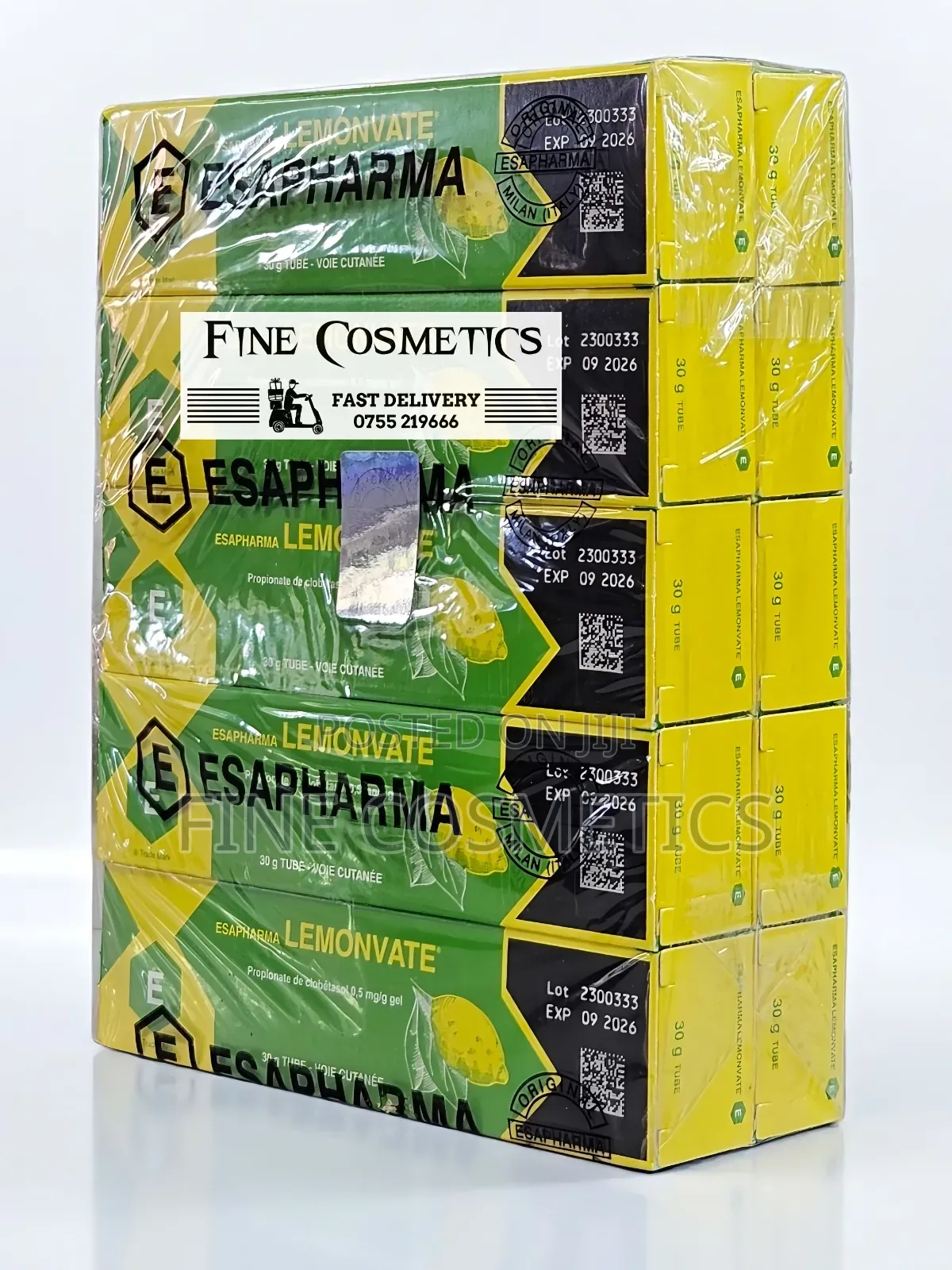 10pieces Original Lemonvate Skin Lightening Dark Spots Cream Tube 30g