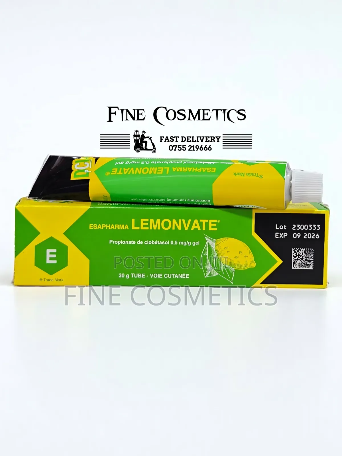 10pieces Original Lemonvate Skin Lightening Dark Spots Cream Tube 30g