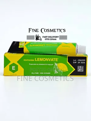 10pieces Original Lemonvate Skin Lightening Dark Spots Cream Tube 30g