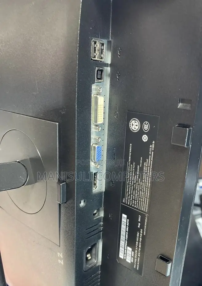 Guarantee 2.3 Years Dell Monitor 24 Inch Screen Ips Uk Used Dp Usb 3