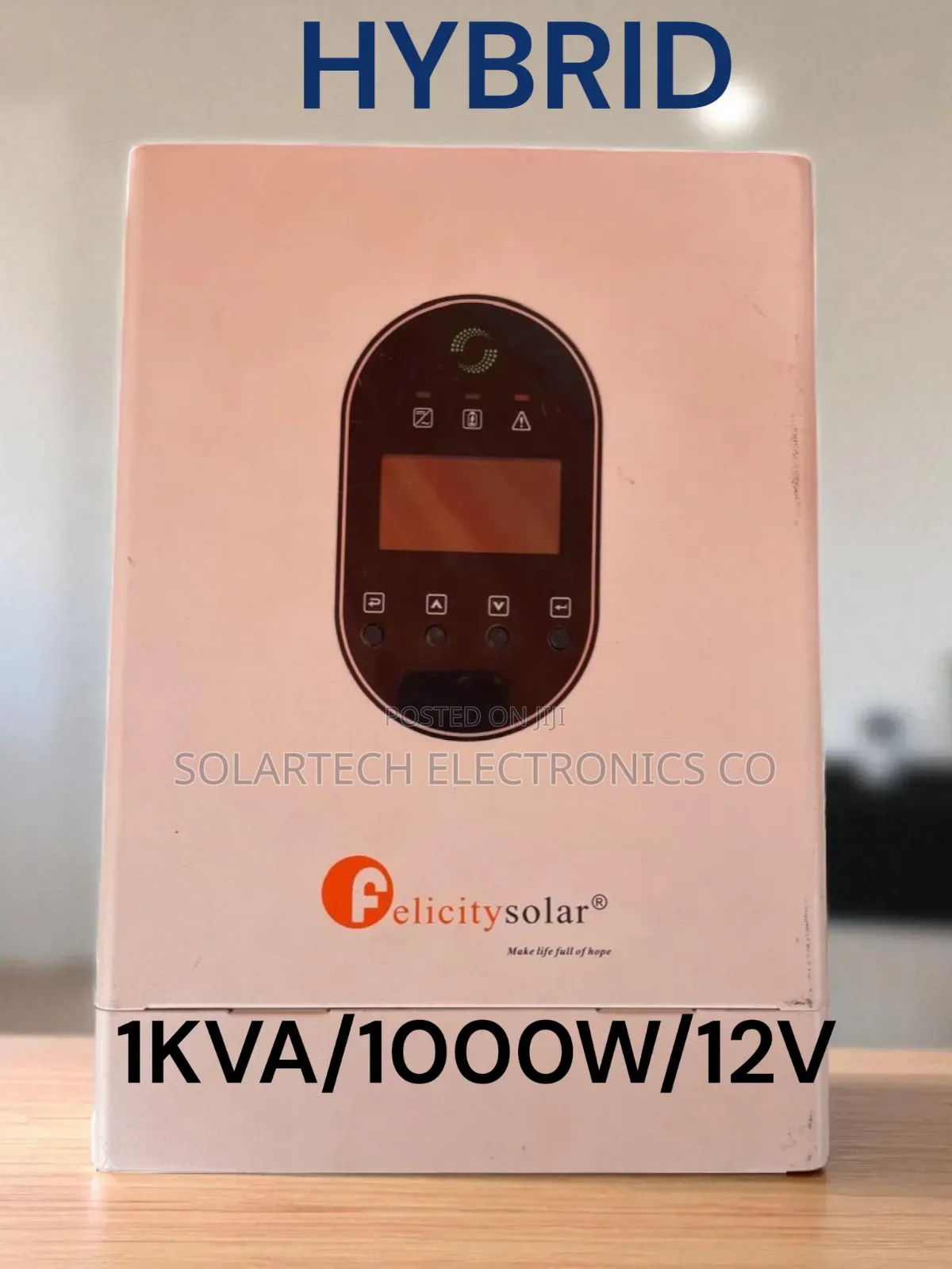 Felicity 1kva 12v Hybrid Inverter With Built-in 60a MPPT Solar