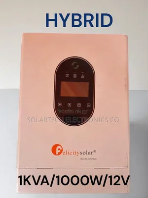 Felicity 1000w Hybrid Inverter, Lithium Battery Wifi Ready Comm
