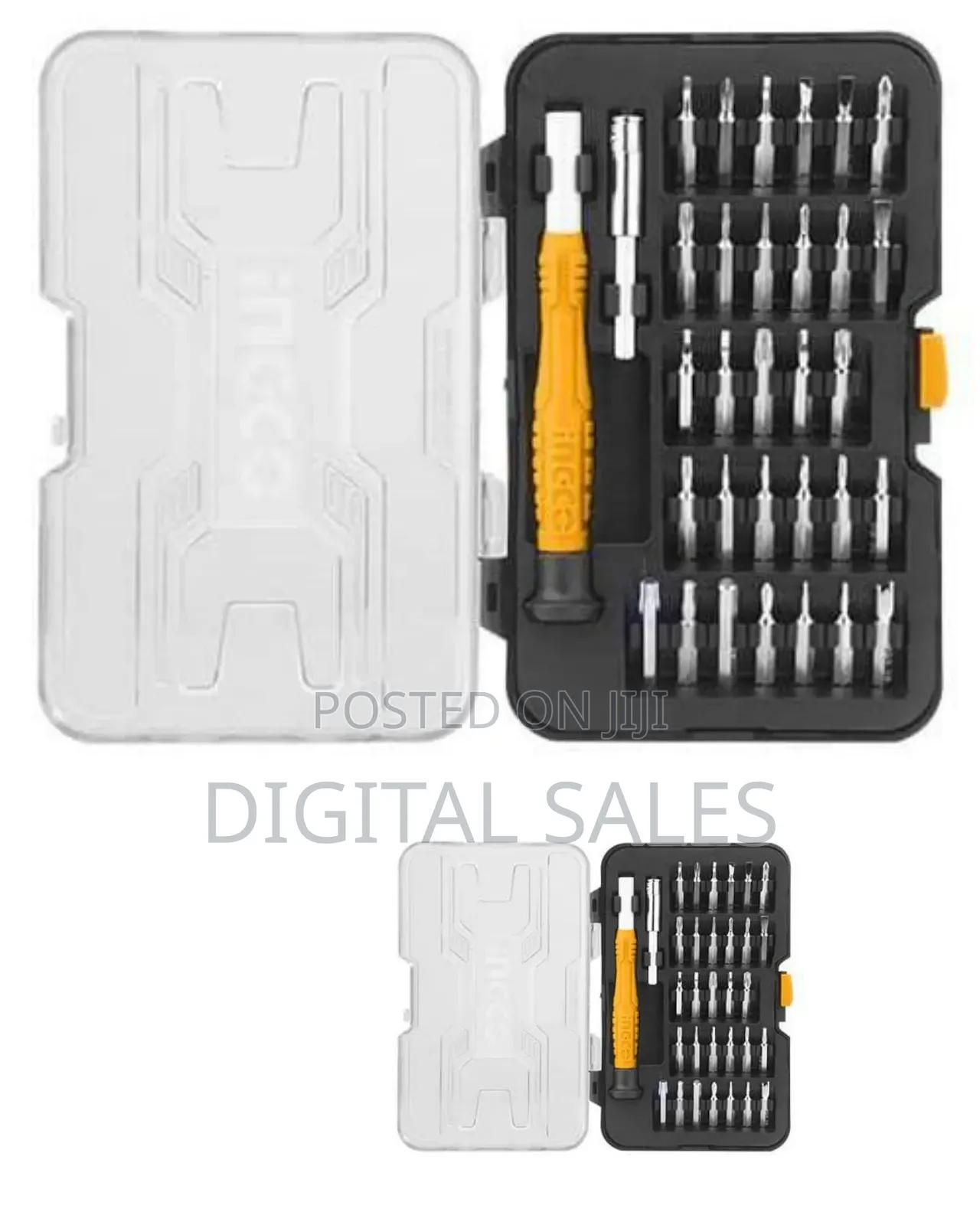 Ingco 32 PCS Precision Screwdriver Set - Black