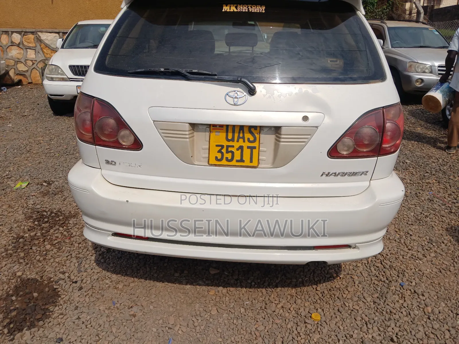 Toyota Harrier 2003 White
