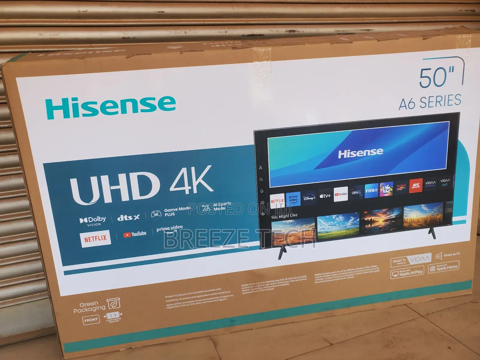 Uhd Hisense Smart 50" Tv