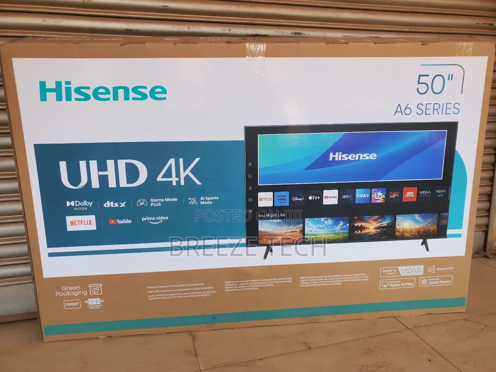 Uhd Hisense Smart 50" Tv