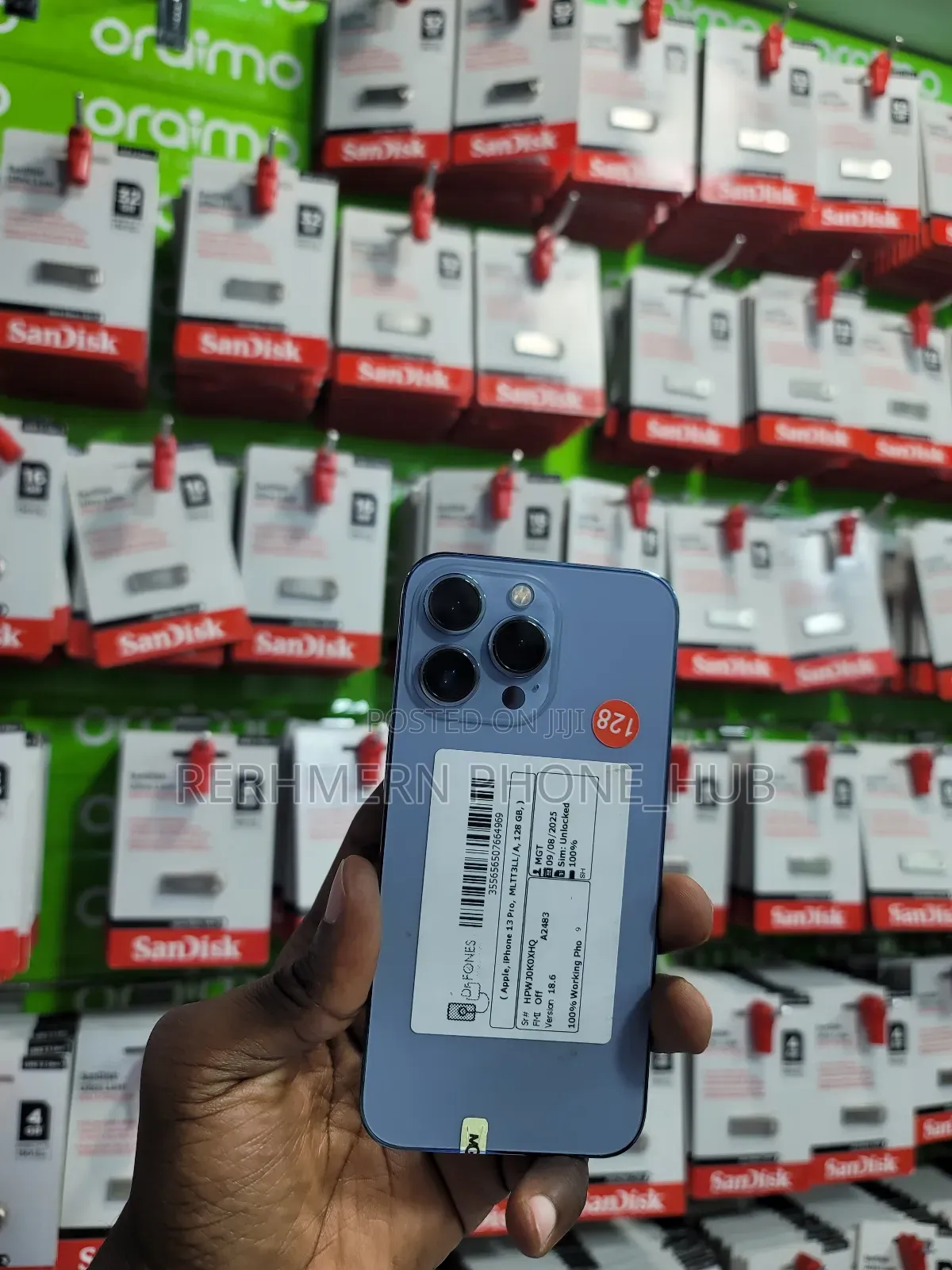 New Apple iPhone 13 Pro 128 GB Blue