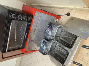 Microwave Oven + Display Warmer + Double Deep Fryer