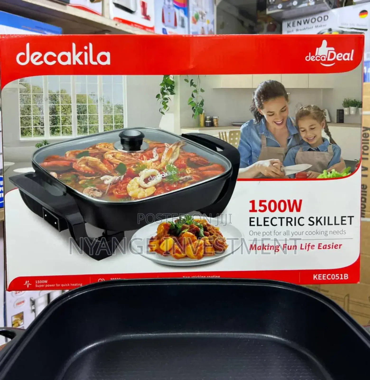 Decakila Cooking Skillet. Cooking Pot