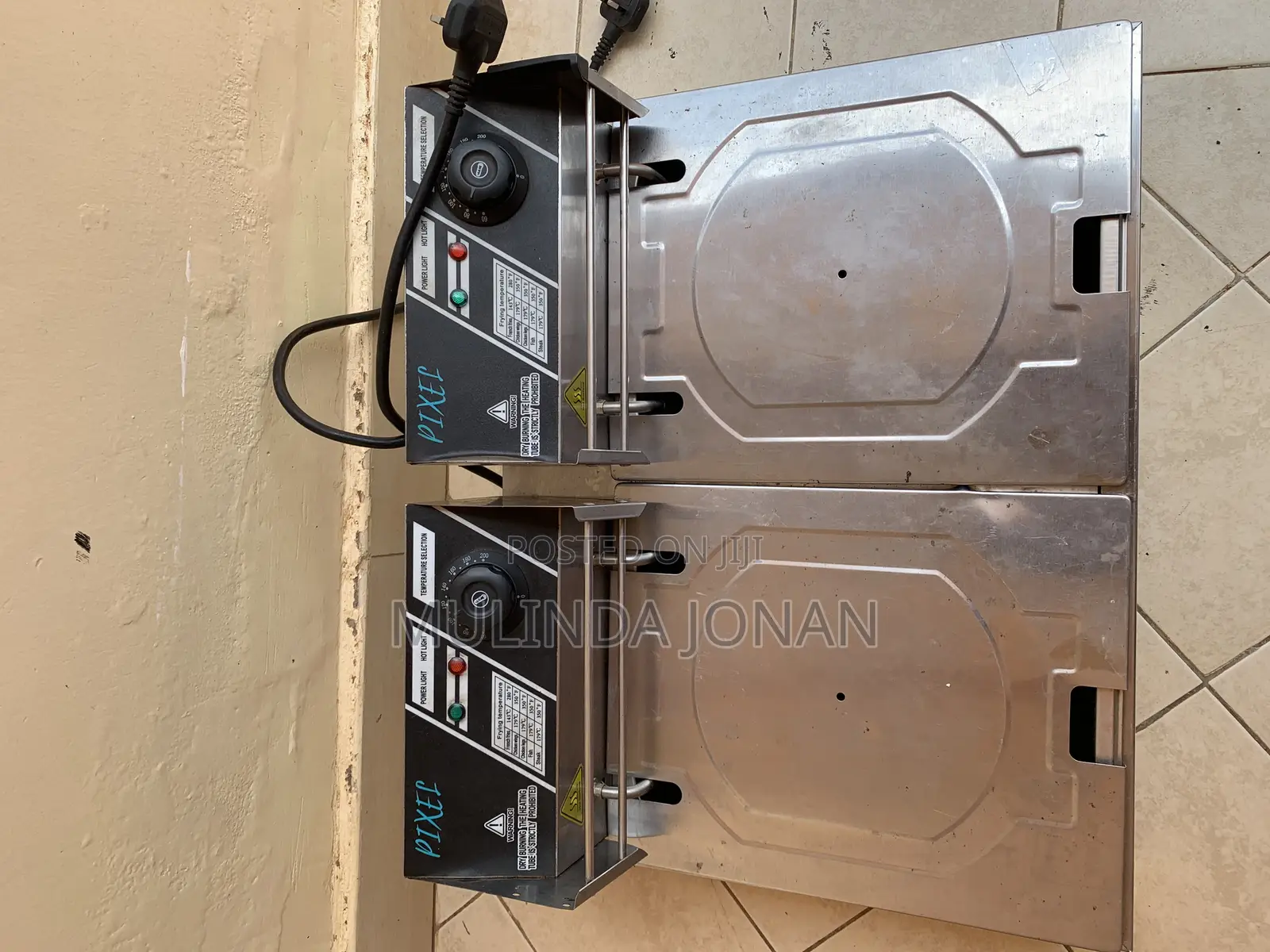 Pixel Double Deep Fryer