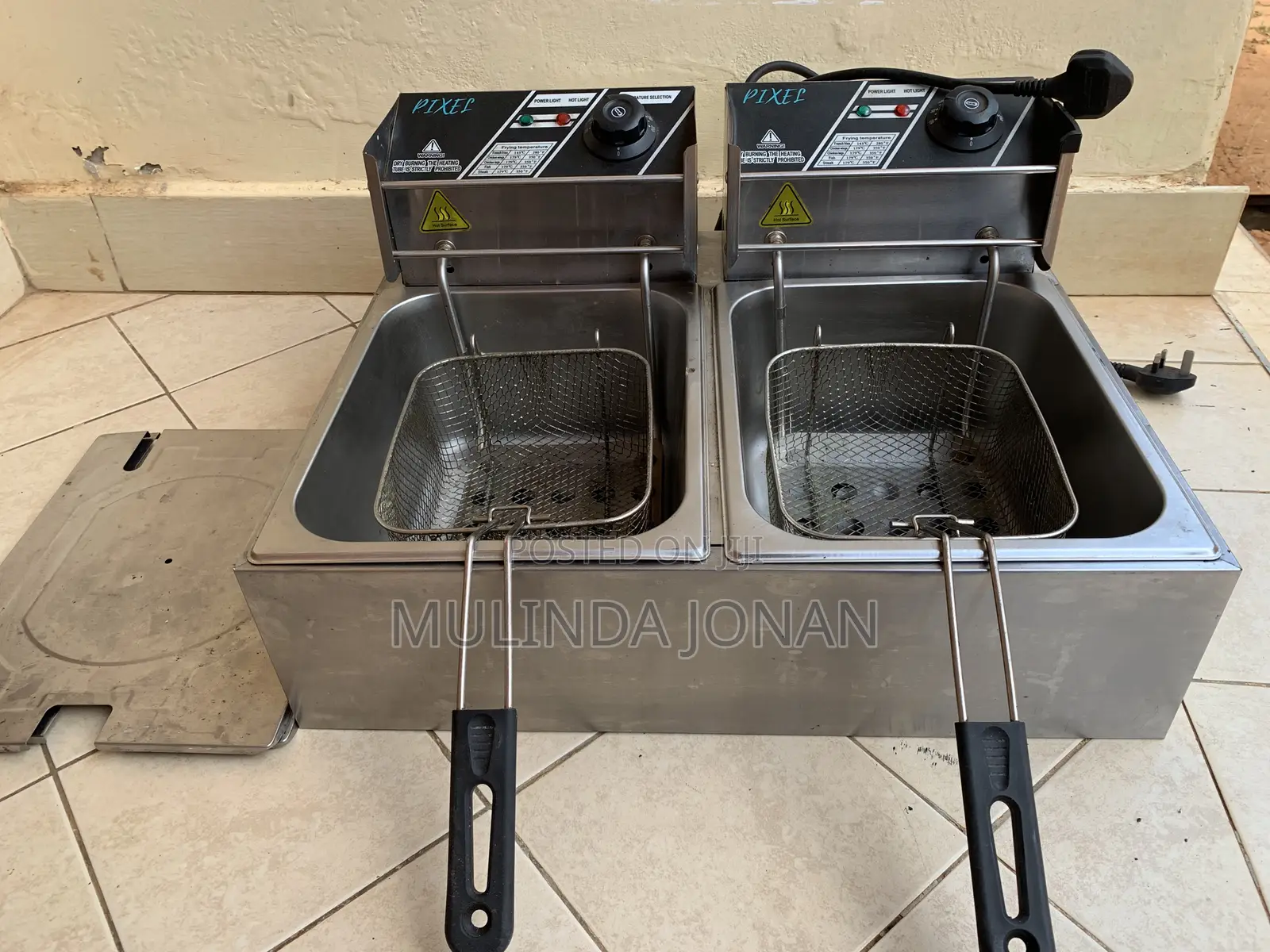 Pixel Double Deep Fryer