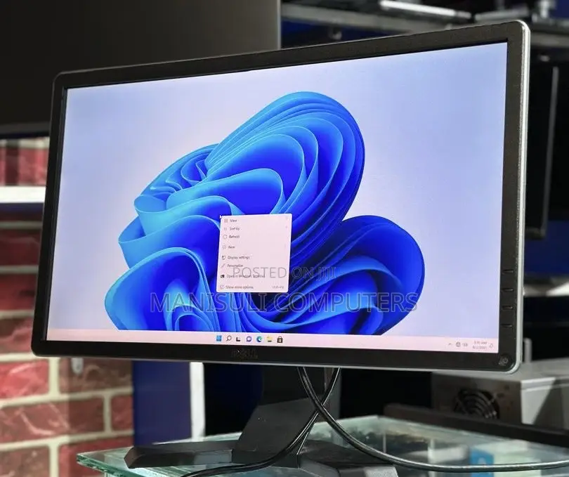Monitor 22 Inch Screen Ips Vga Dp Div Display Usb 3.0
