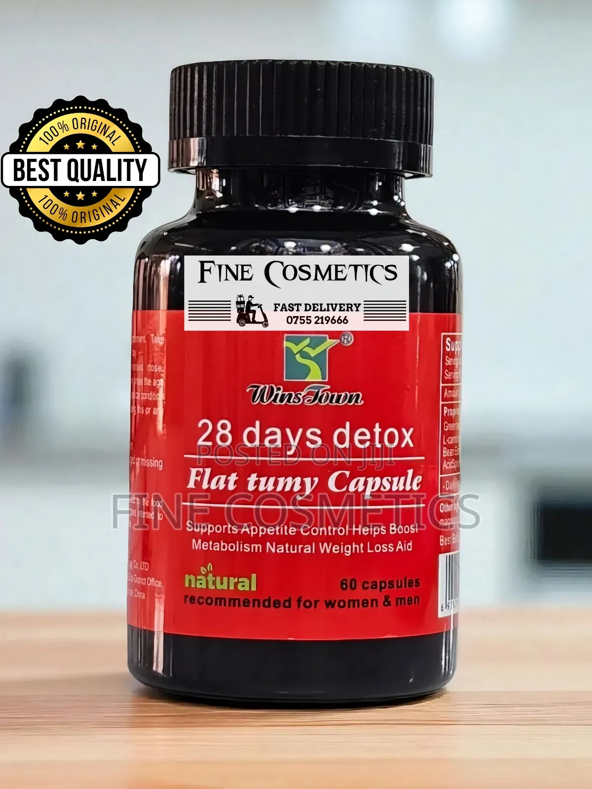 28 Days Flat Tummy | Detox Slimming Weight Loss Fat Burner Capsules