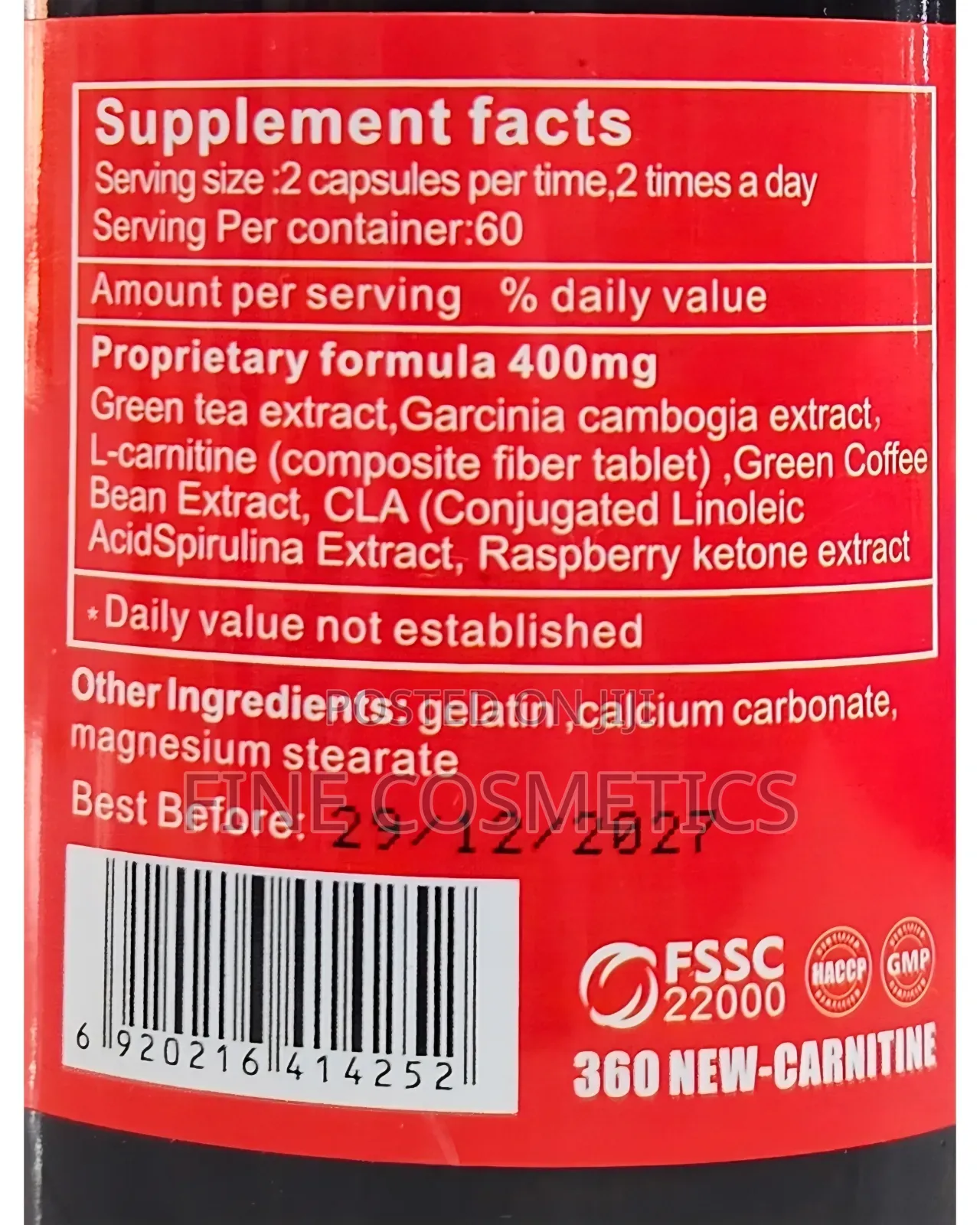28 Days Flat Tummy | Detox Slimming Weight Loss Fat Burner Capsules