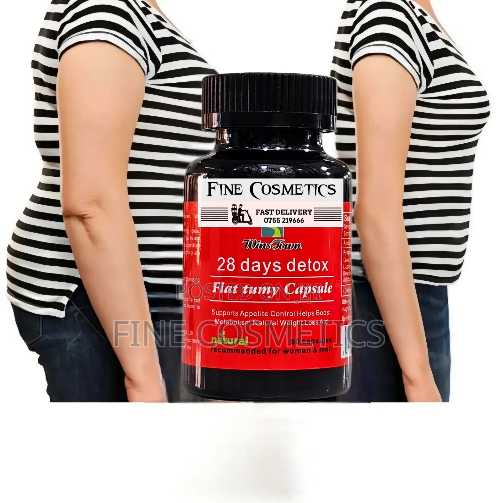 28 Days Flat Tummy | Detox Slimming Weight Loss Fat Burner Capsules