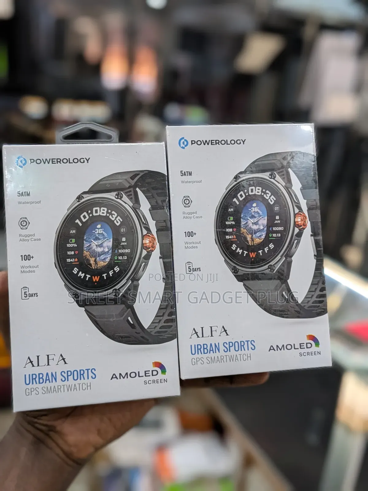 Powerology Alfah Urban GPS Smart Watch
