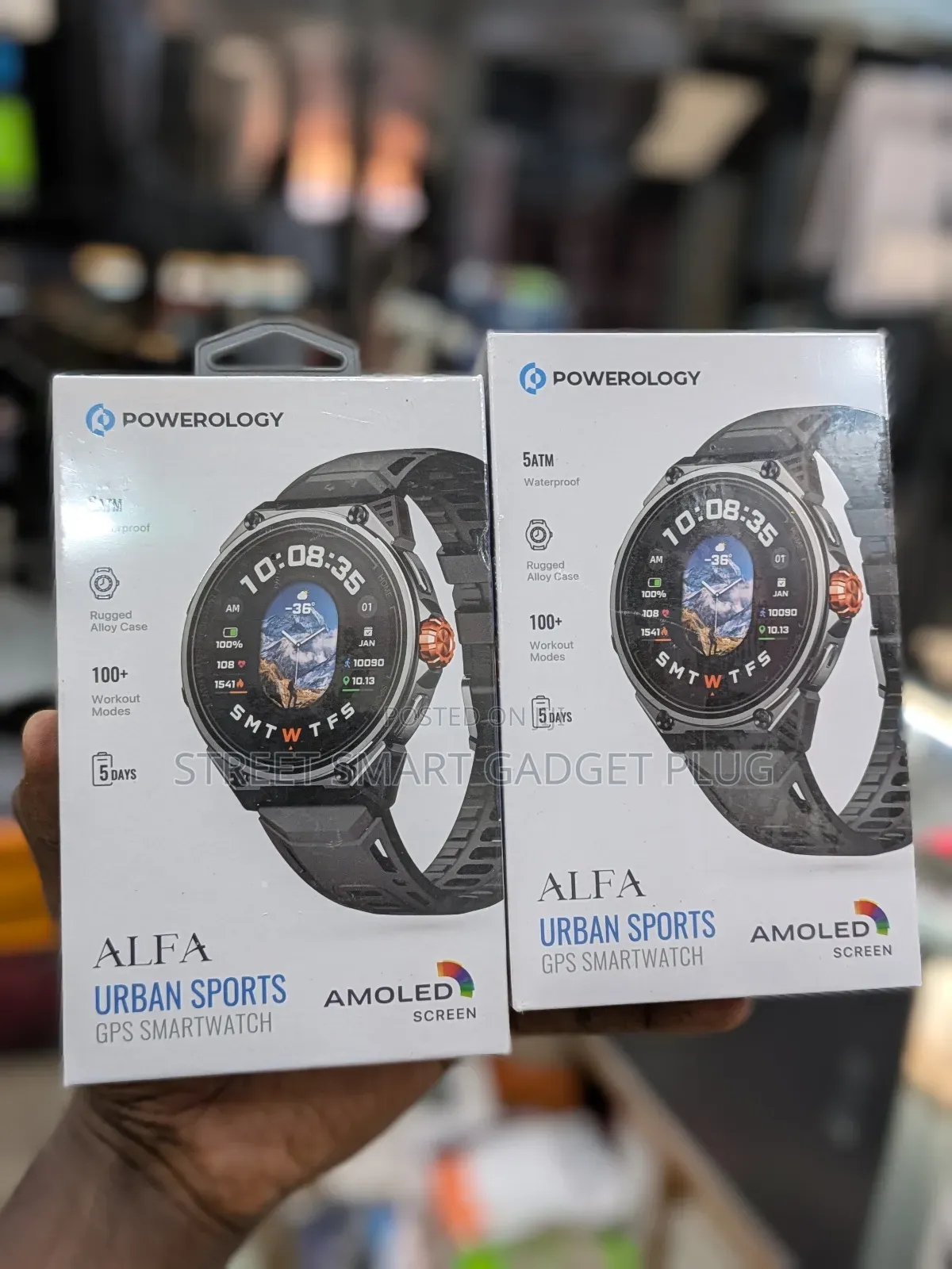 Powerology Alfah Urban GPS Smart Watch