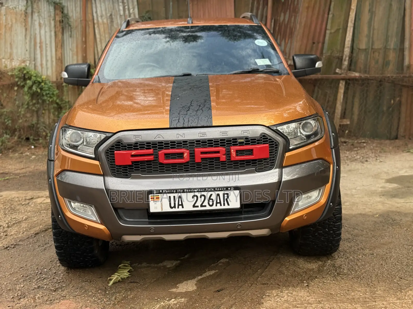 Ford Ranger Wildtrak 2017 Brown