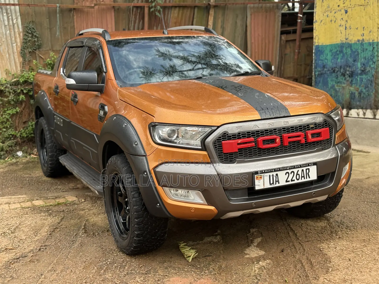 Ford Ranger Wildtrak 2017 Brown
