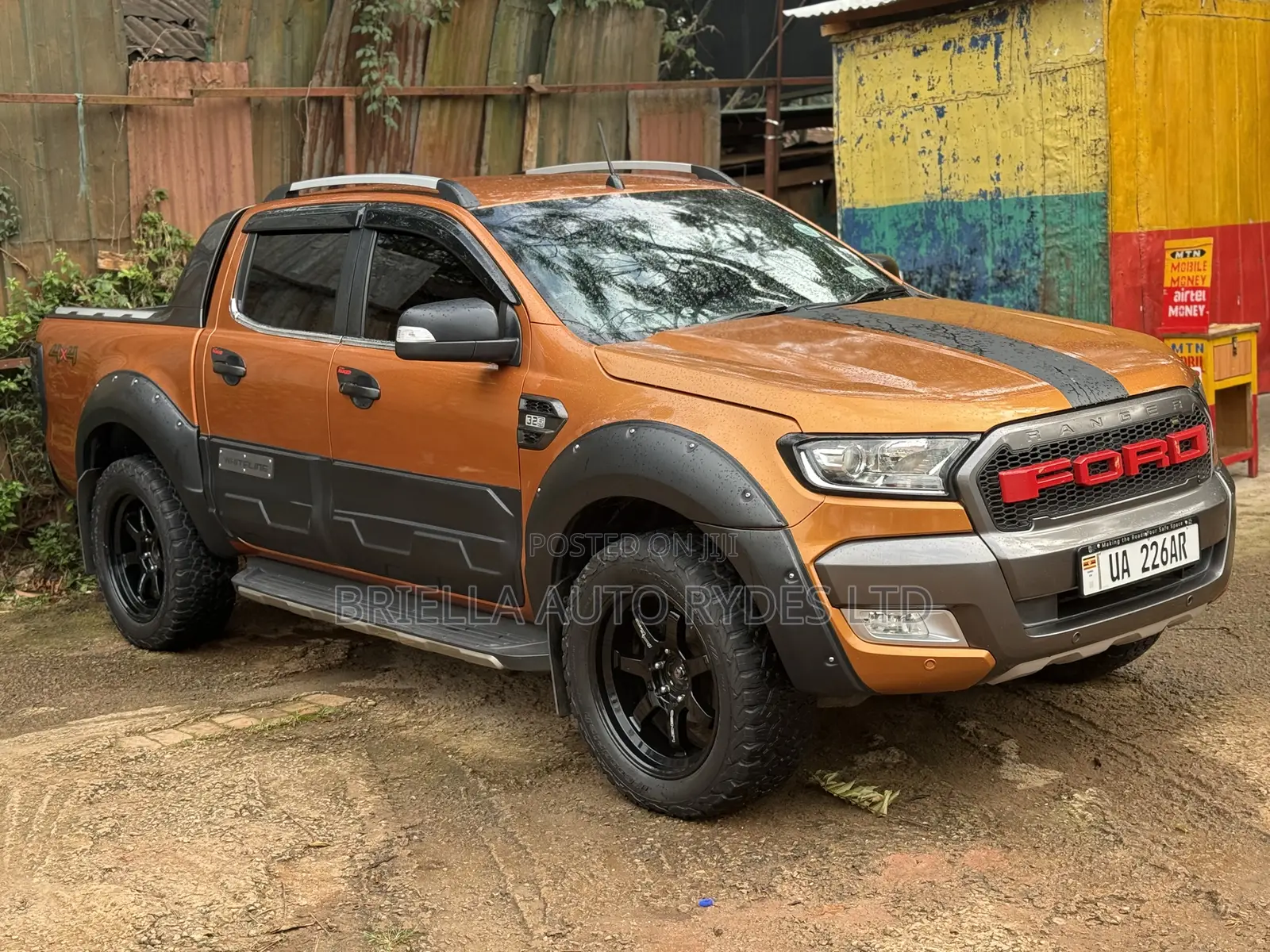 Ford Ranger Wildtrak 2017 Brown